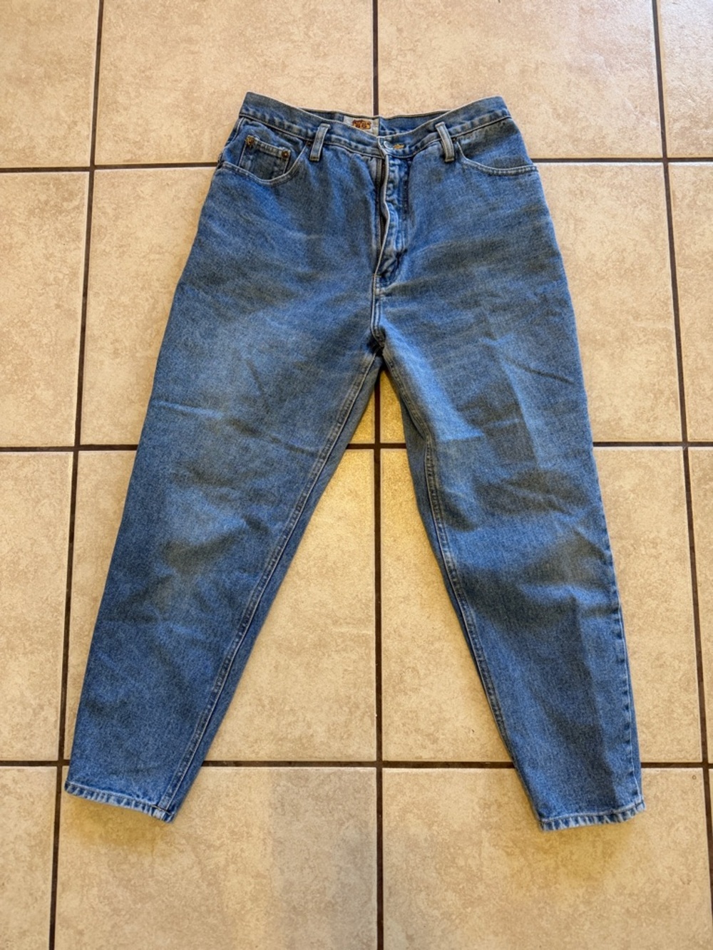 Route 66 Women's Relaxed Blue Denim Jeans